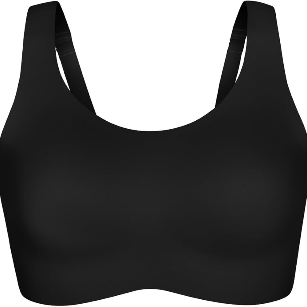 Knix Revolution Women's Wireless Sports Bra In Black Size Medium Plus (M+)